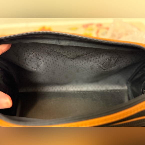 YVES SAINT LAURENT Vintage YSL PVC/Canvas Top Handle Boston Bag - Black/Brown - Picture 15 of 16